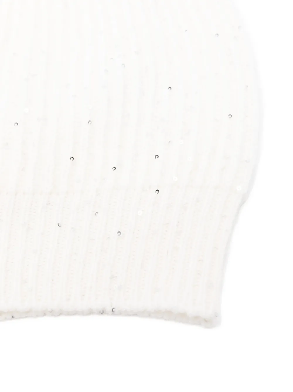 Antonelli Sequin-detailing Beanie In Neutral