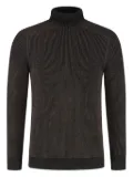 Sease Dinghy ribbed turtleneck sweater - Brown