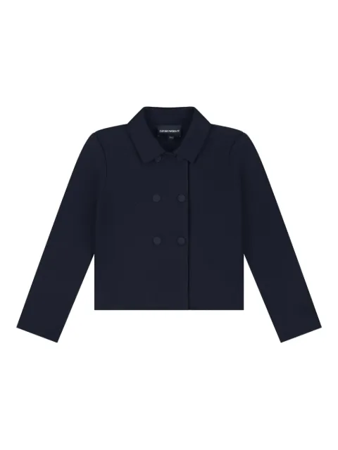 Emporio Armani Kids dobbeltradet jakke