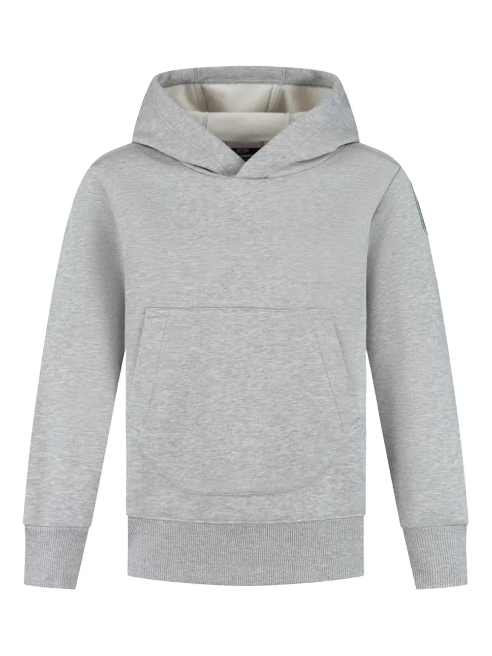 Parajumpers logo-patch hoodie | Grey | Image 1