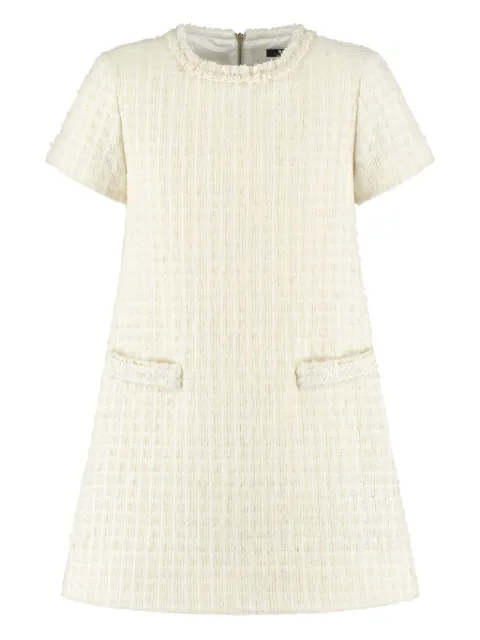 Balmain Kids tweed pocket dress
