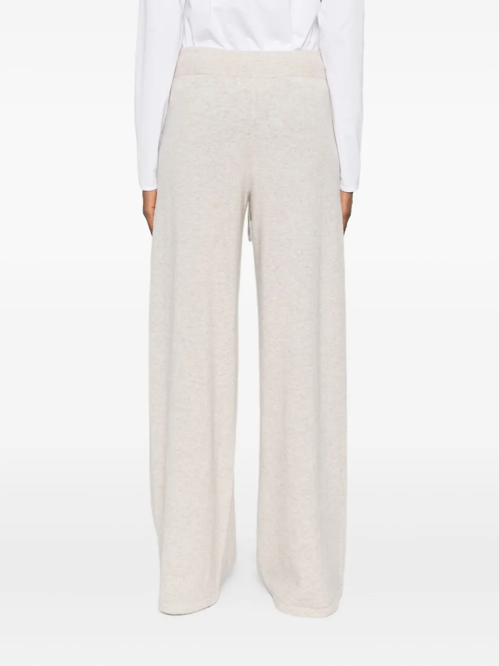 Lisa Yang Sofi Drawstring Trousers In Neutral