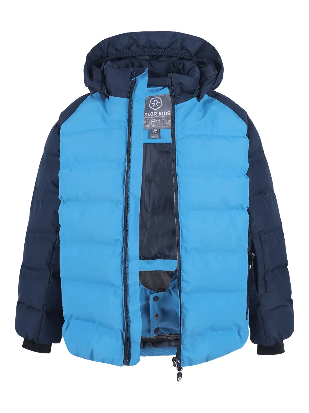 COLOR KIDS Gewatteerd jack Blauw