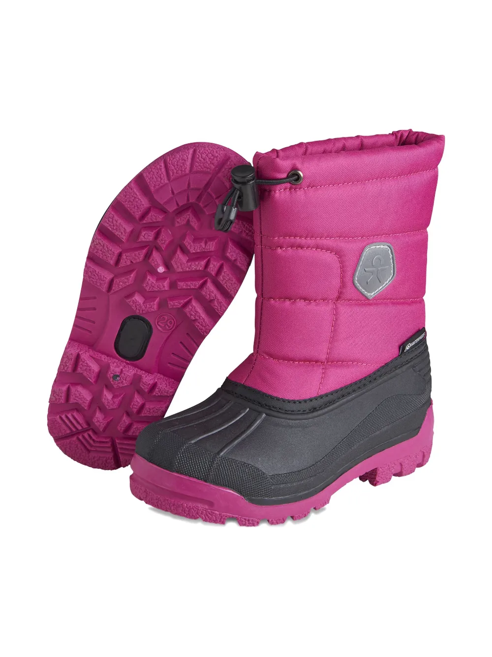 COLOR KIDS quilted snow boots Pink