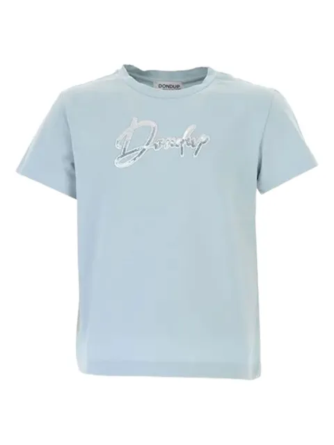 DONDUP KIDS playera con detalles de lentejuelas