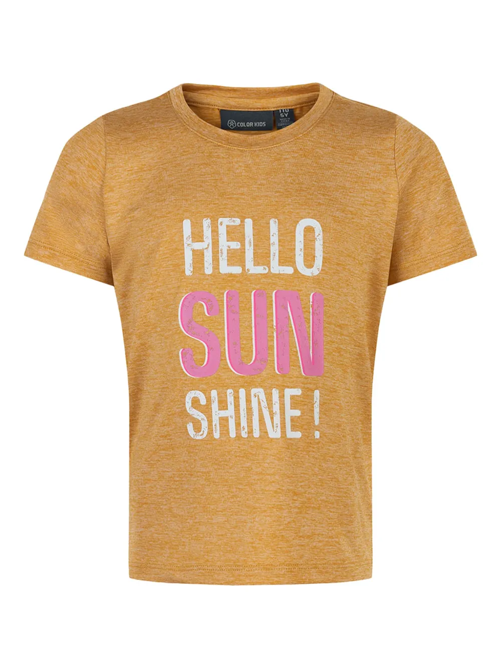 COLOR KIDS printed short-sleeve T-shirt - イエロー COLOR KIDS printed short-sleeve T-shirt - イエロー