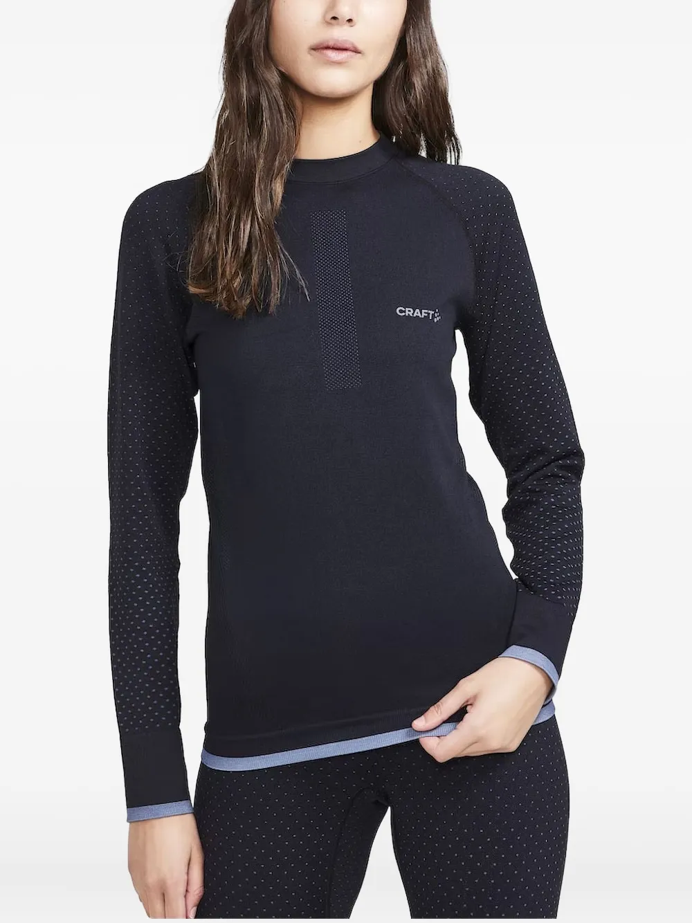 CRAFT Warm Intensity long-sleeve T-shirt | Black | Image 1