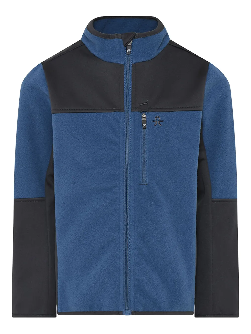 COLOR KIDS fleece panelled jacket - ブルー COLOR KIDS fleece panelled jacket - ブルー