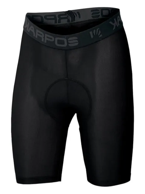 KARPOS logo-band cycling shorts