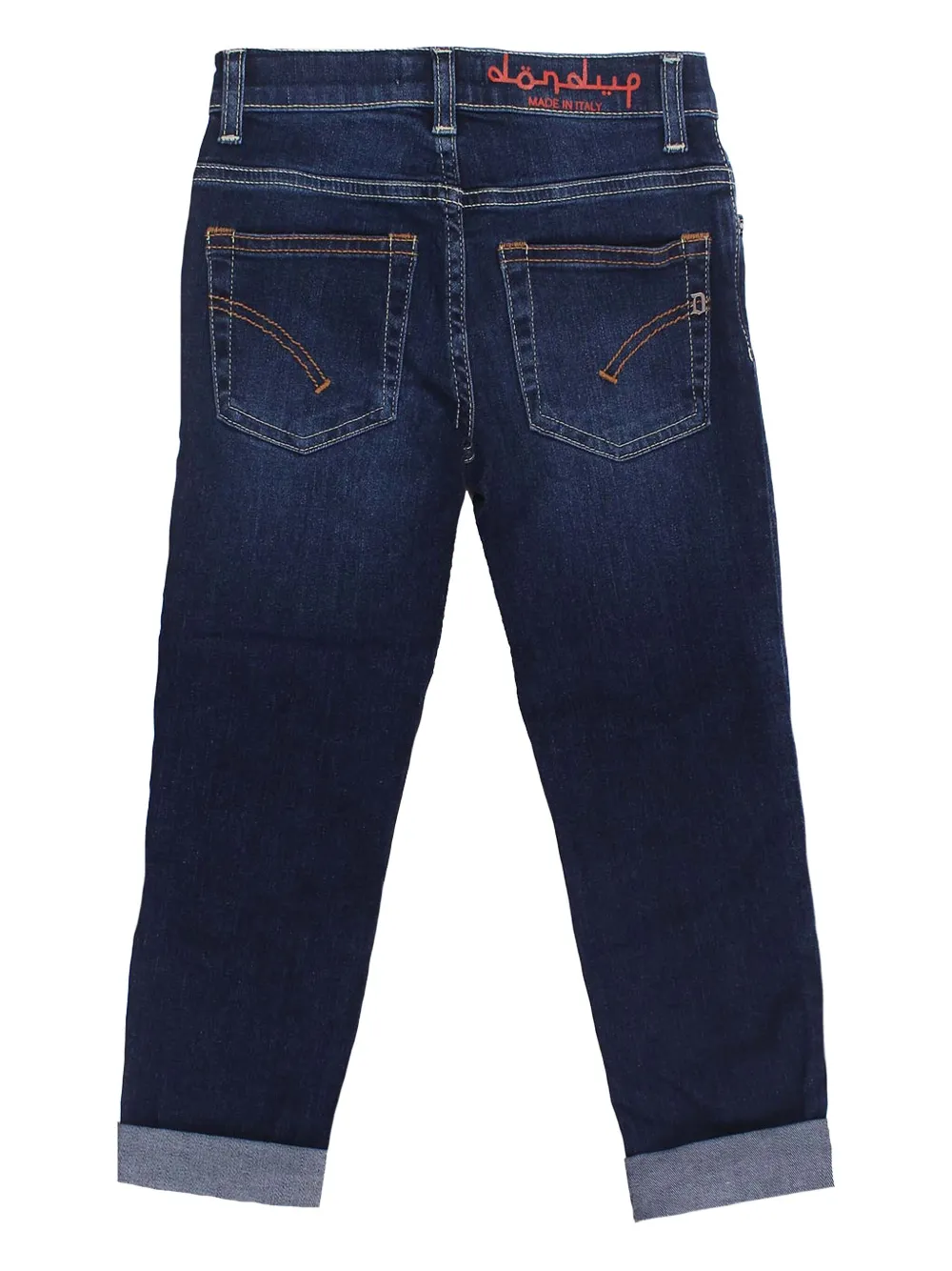 DONDUP KIDS five-pocket cuffed jeans | Image 2