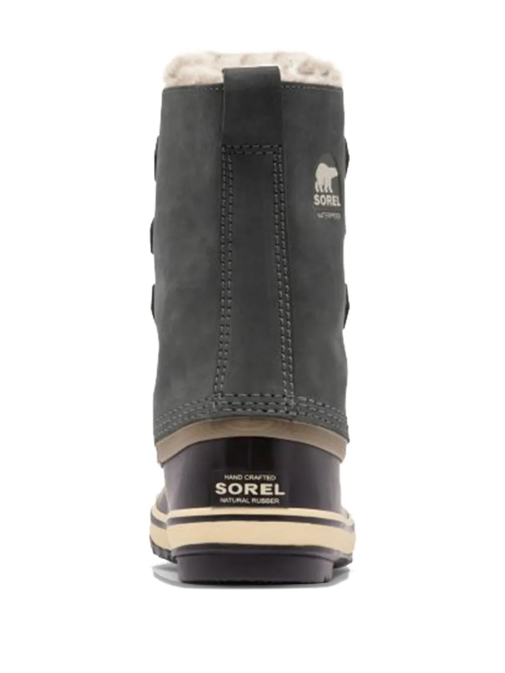 Sorel Lace-up Leather Boots In Animal Print