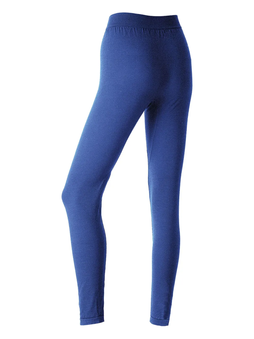 Riday Elasticated-waist Leggings In Blue