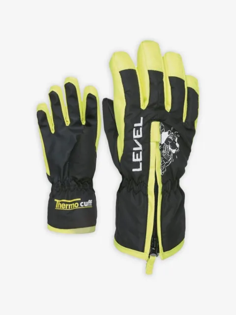 LEVEL KIDS guantes con cierre