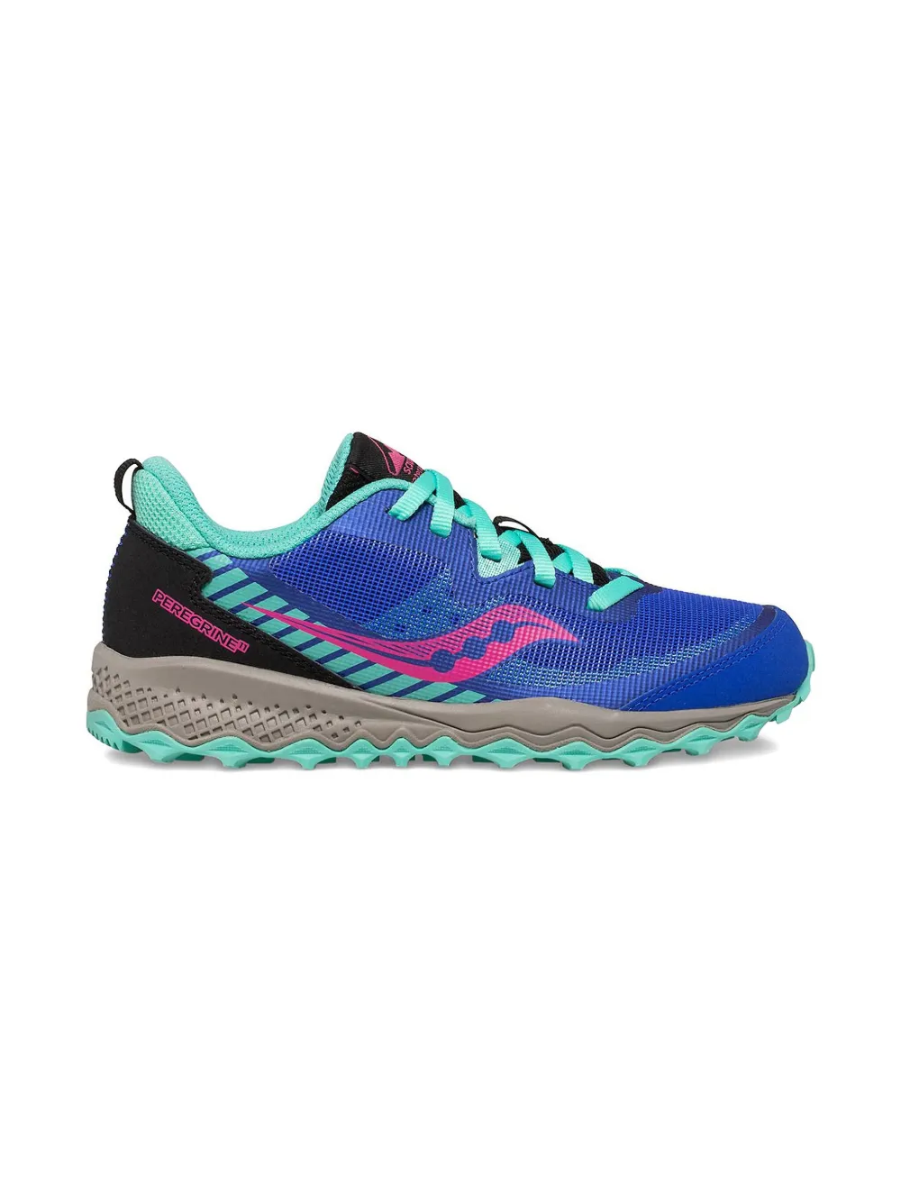 Saucony Kids Peregrine lace-up sneakers Blue