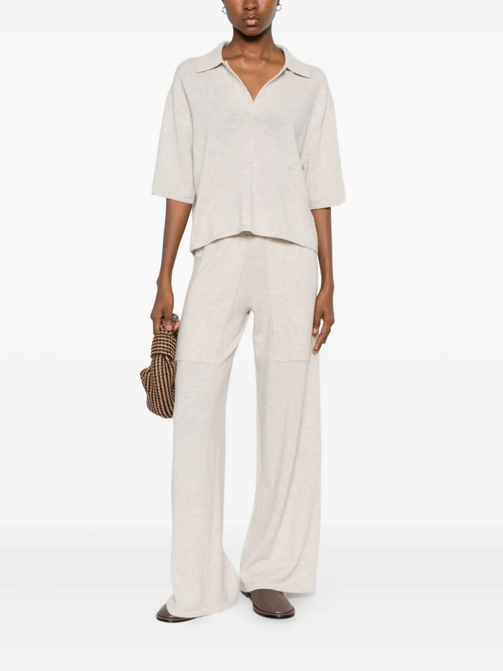 Lisa Yang Neela short-sleeve top | Knitted Tops | Image 2
