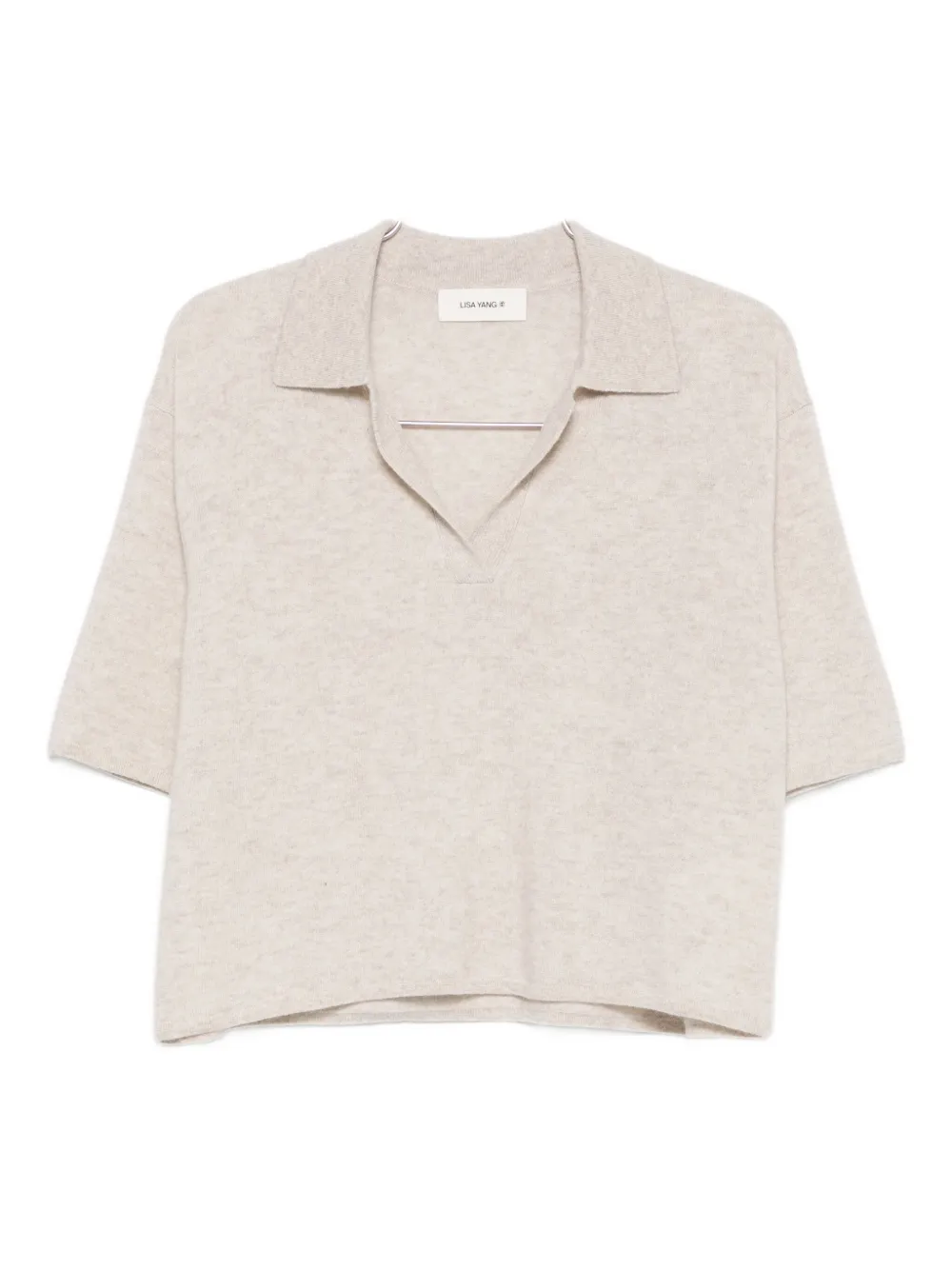 Lisa Yang Neela short-sleeve top | Neutrals | Image 1