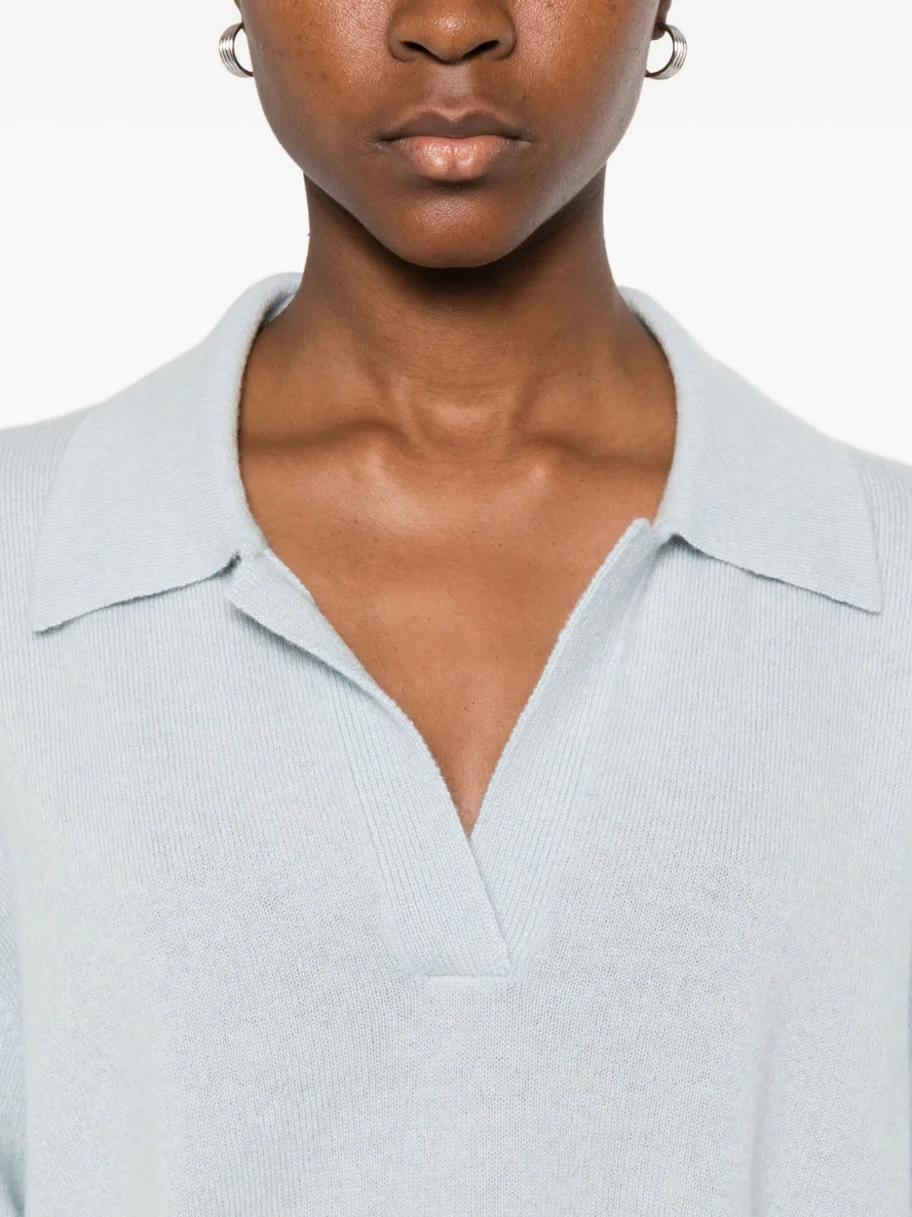 Lisa Yang Neela Short-sleeve Top In Blue