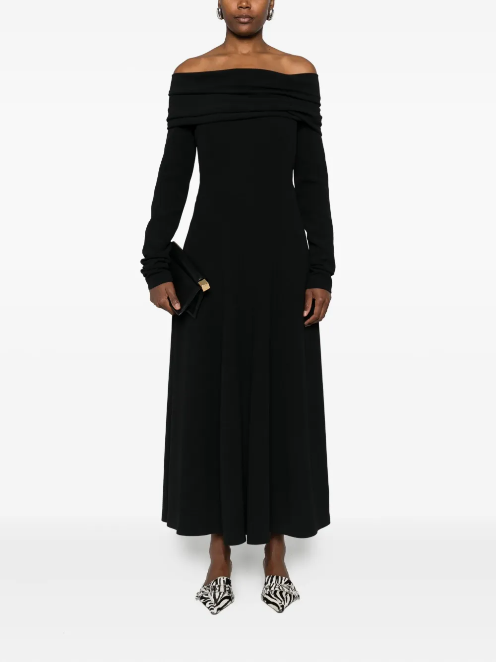 Alberta Ferretti Uitgesneden mini-jurk - Zwart