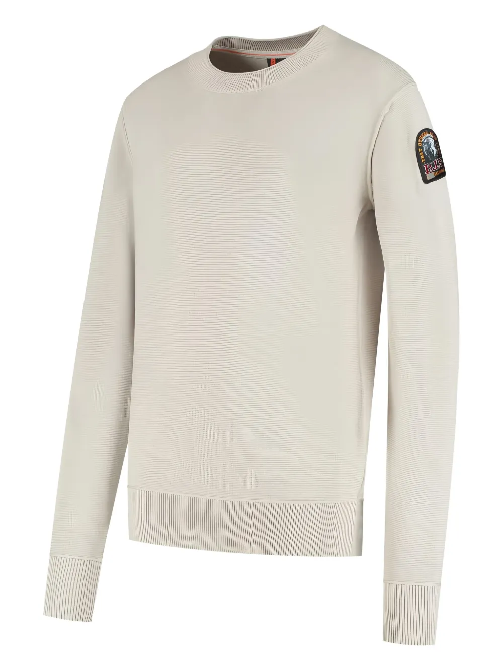 Parajumpers logo-patch crew-neck sweater | Boys Knitwear | Image 2