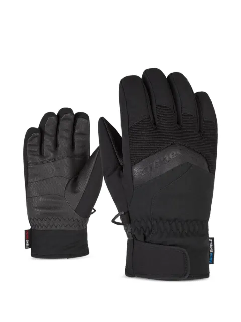 ZIENER guantes con placa del logo