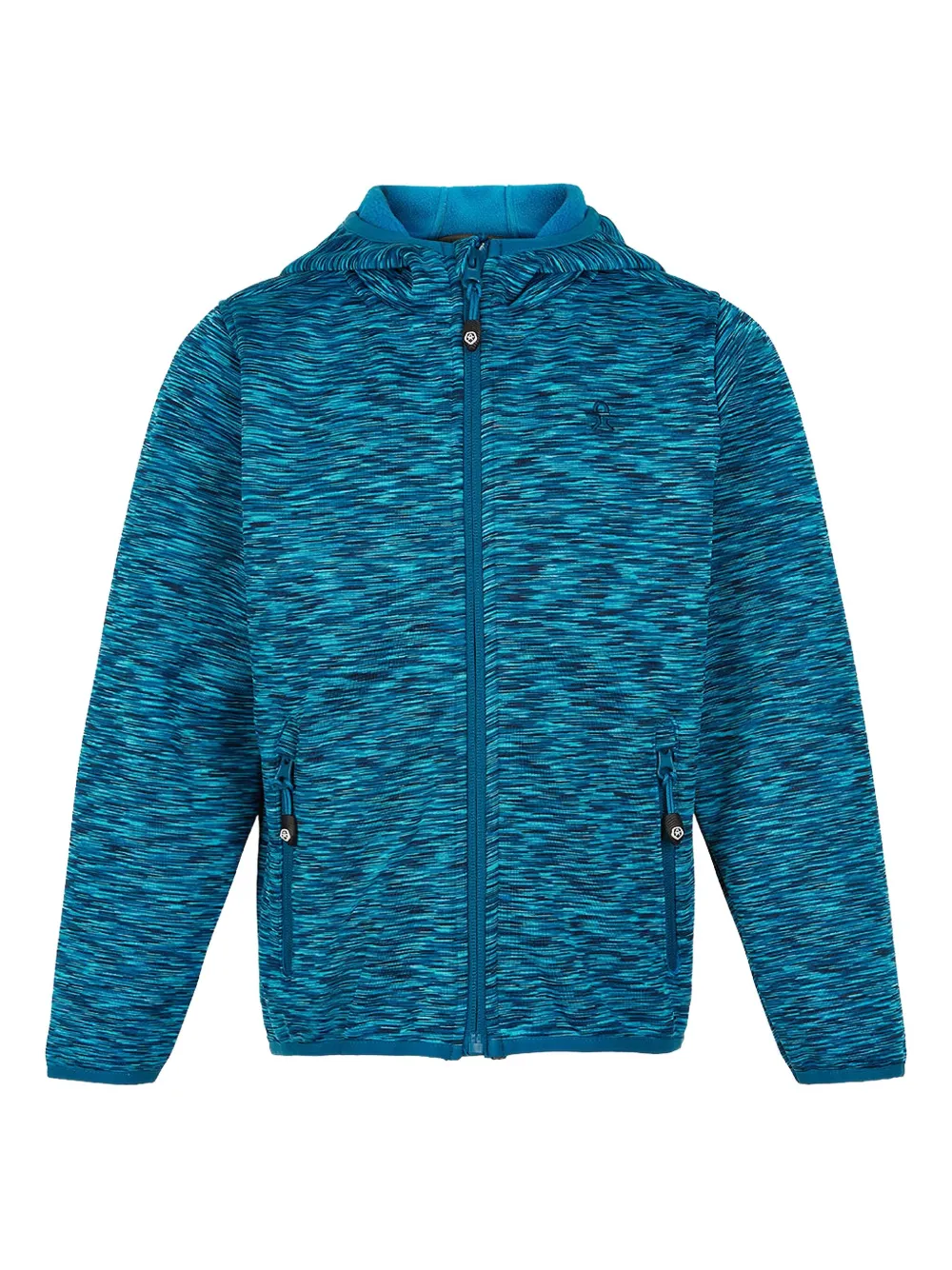 COLOR KIDS ジップアップ パーカー - ブルー COLOR KIDS ジップアップ パーカー - ブルー