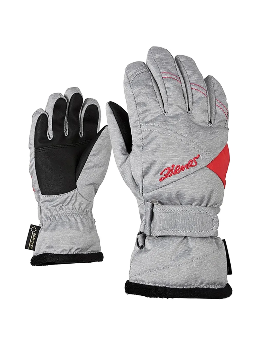 ZIENER logo embroidered gloves | Grey | Image 1