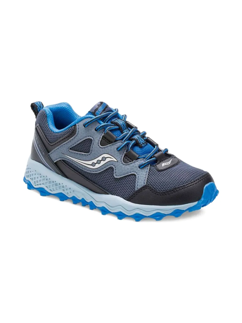 Saucony Kids Sneakers Peregrine con lacci - Nero
