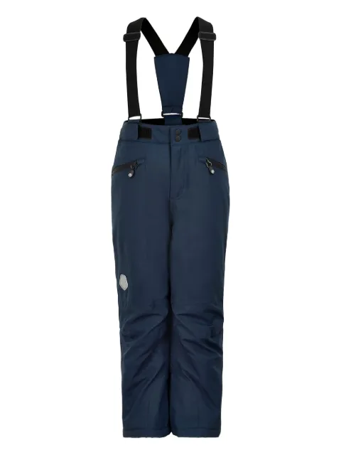 COLOR KIDS zip-pocket suspender dungarees