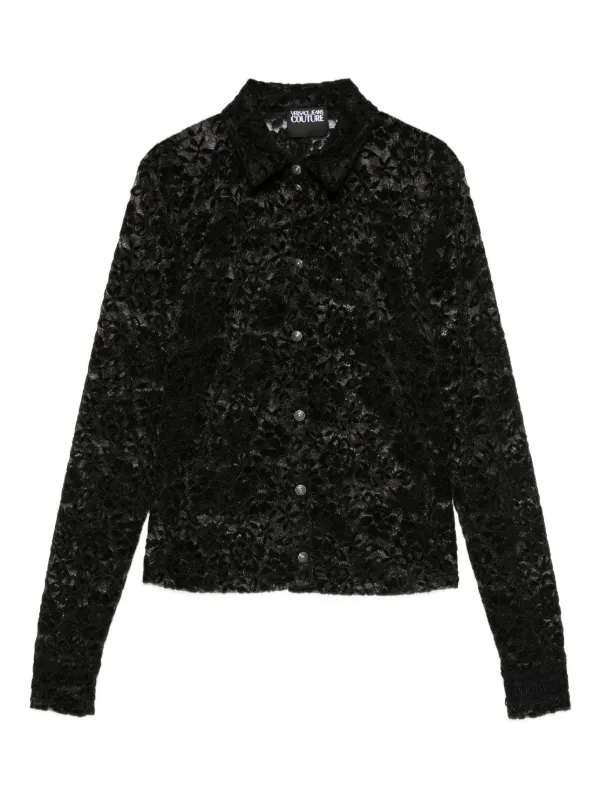 Versace Jeans Couture フローラル シャツ | ブラック | FARFETCH JP