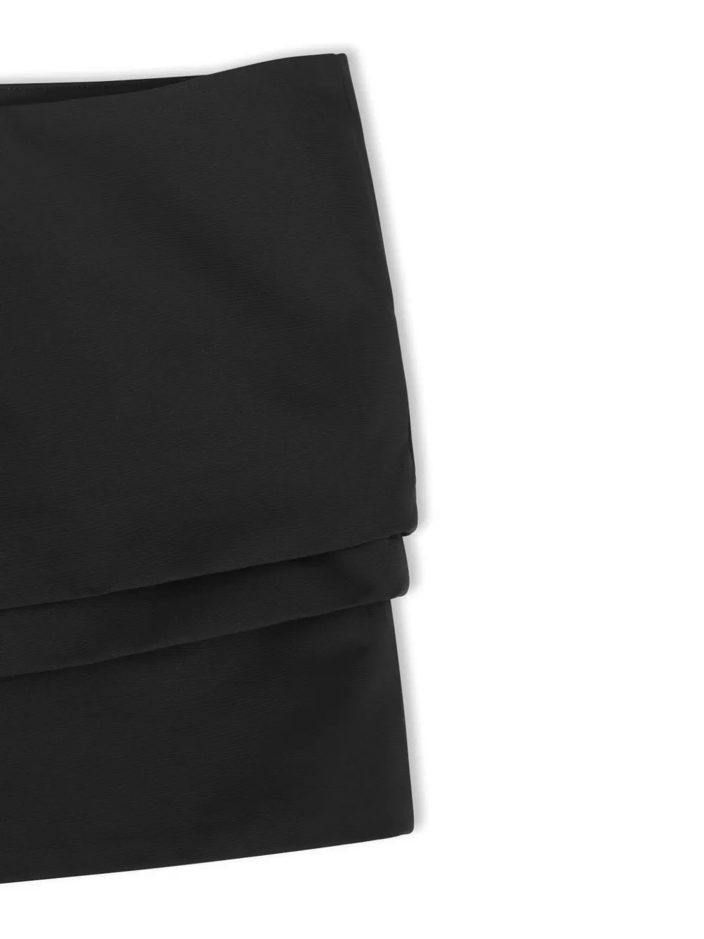 HELIOT EMIL Ferro gelaagde rok Zwart