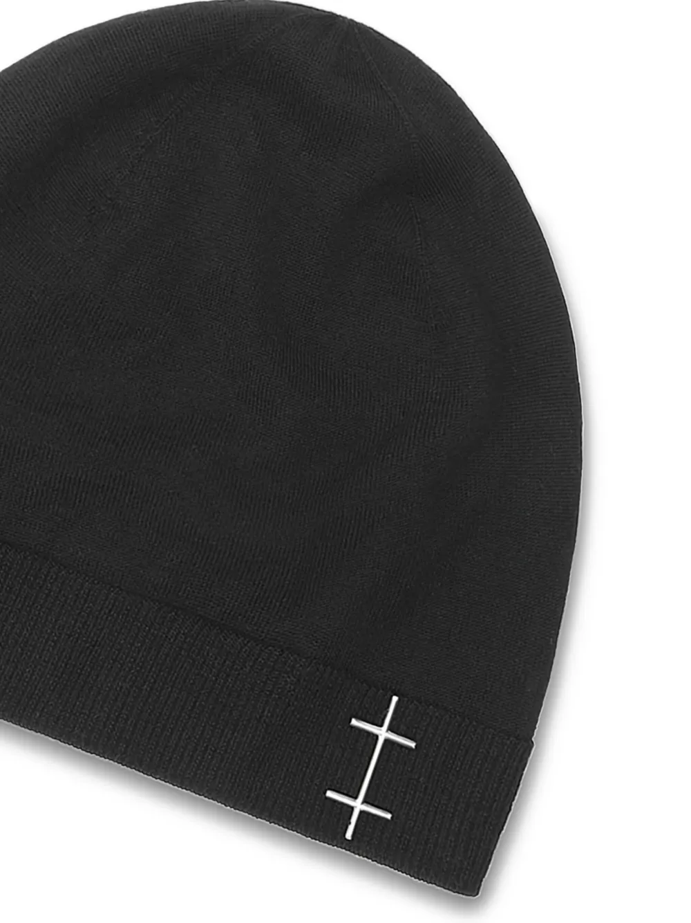 HELIOT EMIL Fresnel grid-detail beanie | Men | Image 2