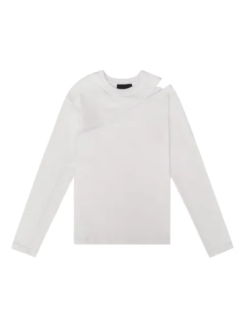 HELIOT EMIL diagonal-seam long-sleeve T-shirt