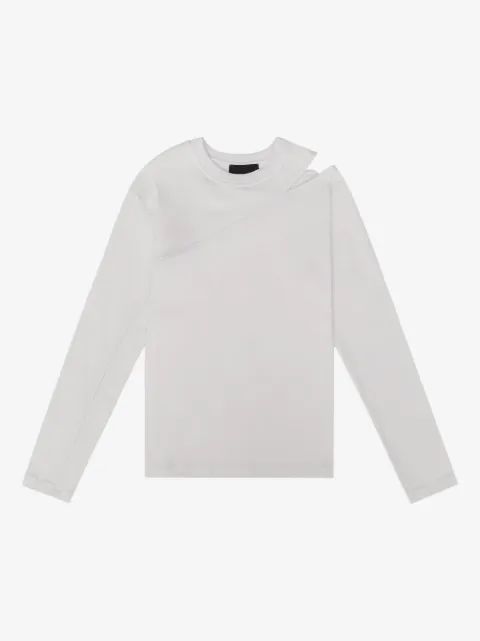 HELIOT EMIL diagonal-seam long-sleeve T-shirt