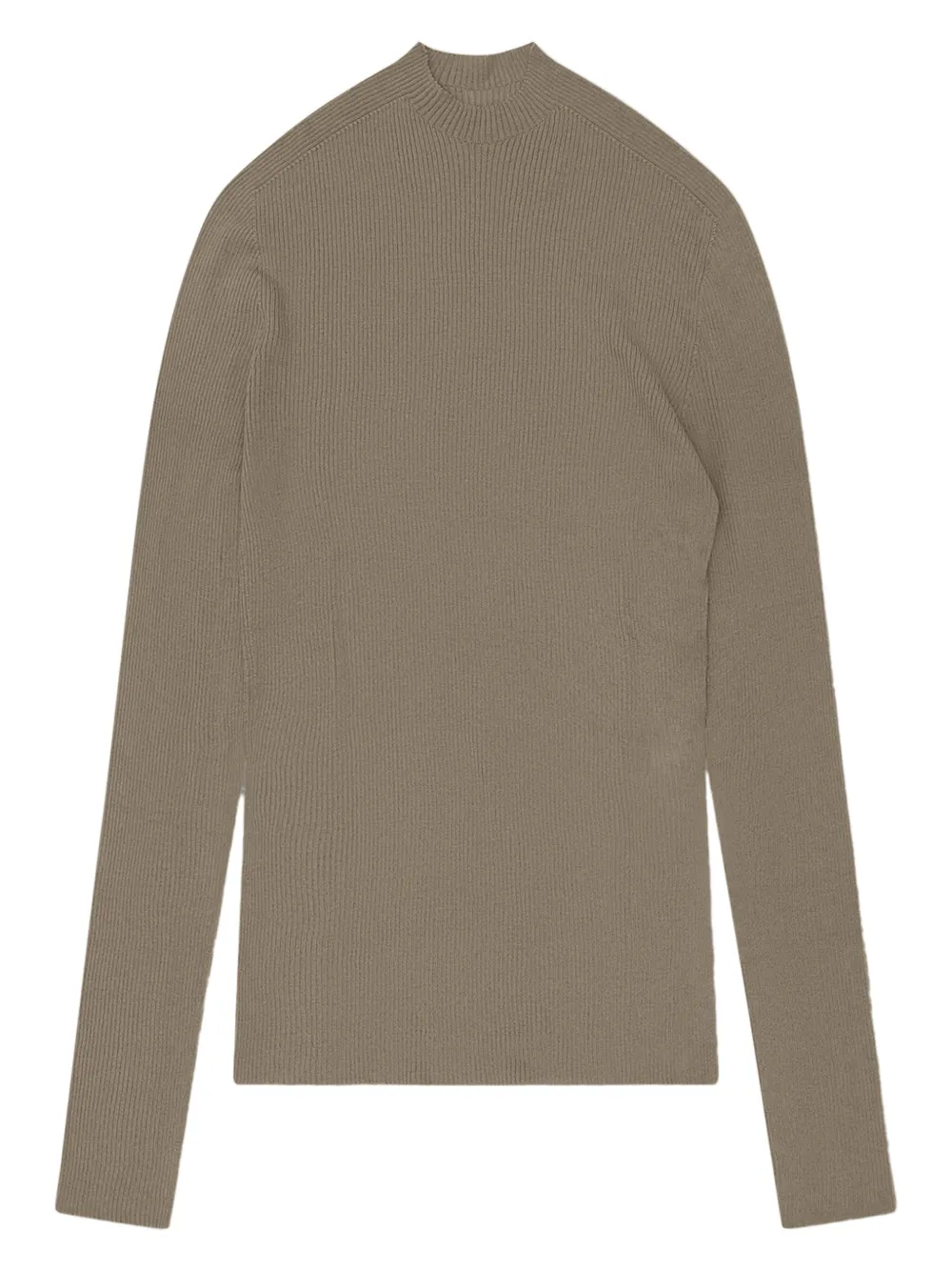 HELIOT EMIL ribbed high-neck sweater | Brown | Image 1