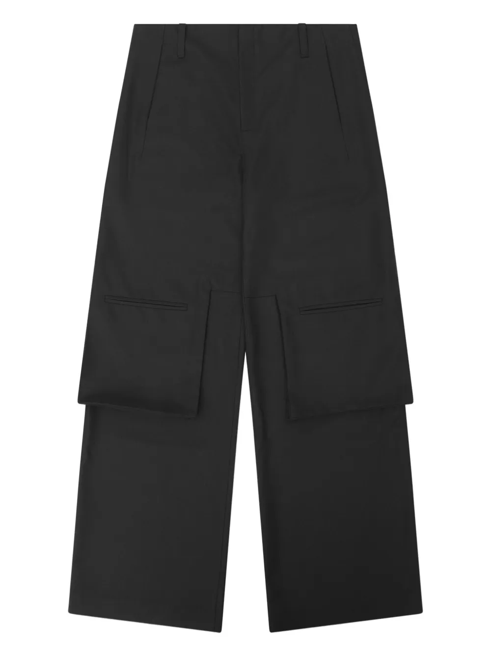 HELIOT EMIL Ferro double-pocket tailored trousers | Black | Image 1