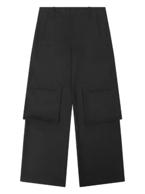 Juun.J ワイド カーゴパンツ | ブラック | FARFETCH JP