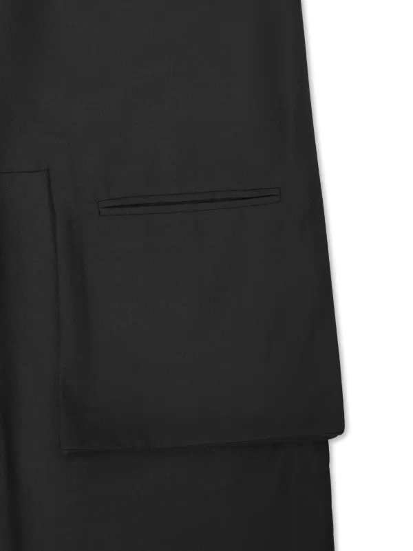 HELIOT EMIL Ferro double-pocket Tailored Trousers | Black