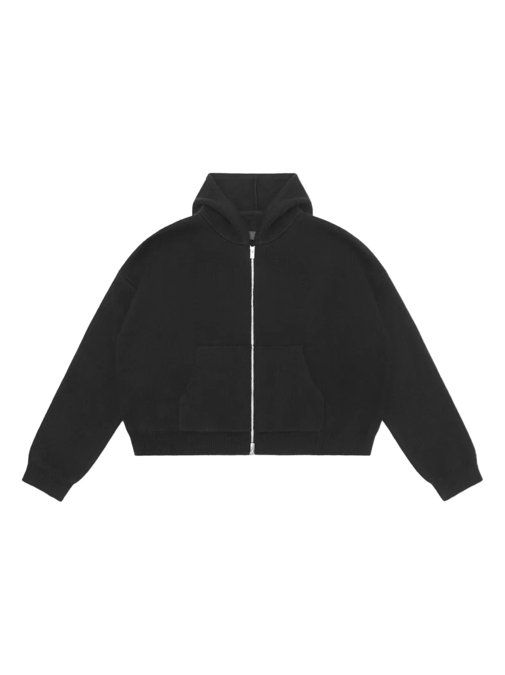 HELIOT EMIL zip-front hoodie | Black | Image 1