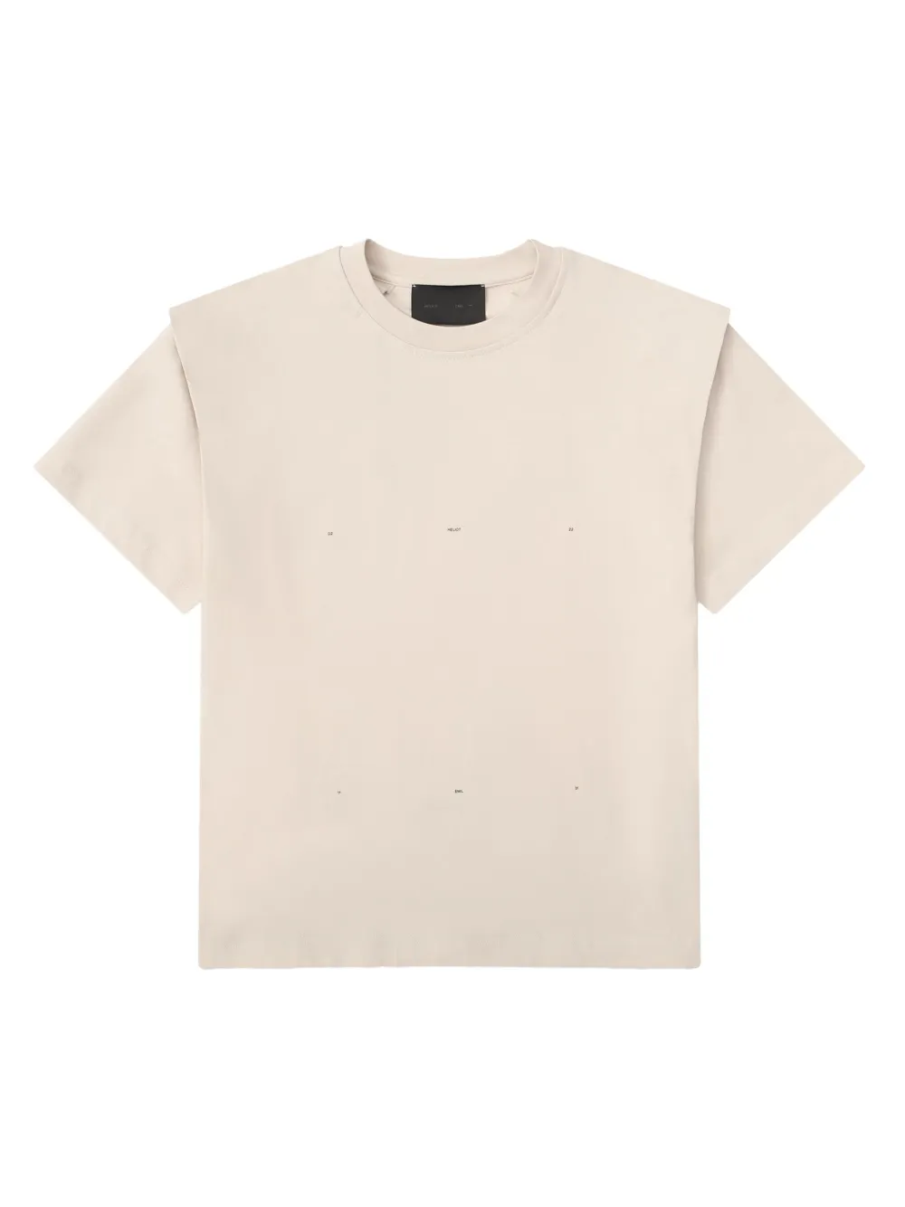 HELIOT EMIL dropped-shoulder cotton T-shirt | Neutrals | Image 1