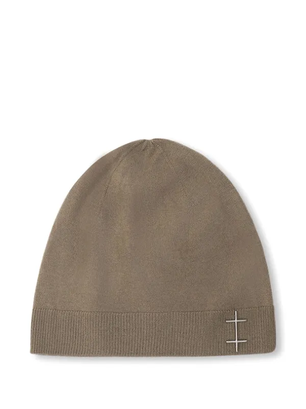 HELIOT EMIL Fresnel Beanie Hat | Brown | FARFETCH TW