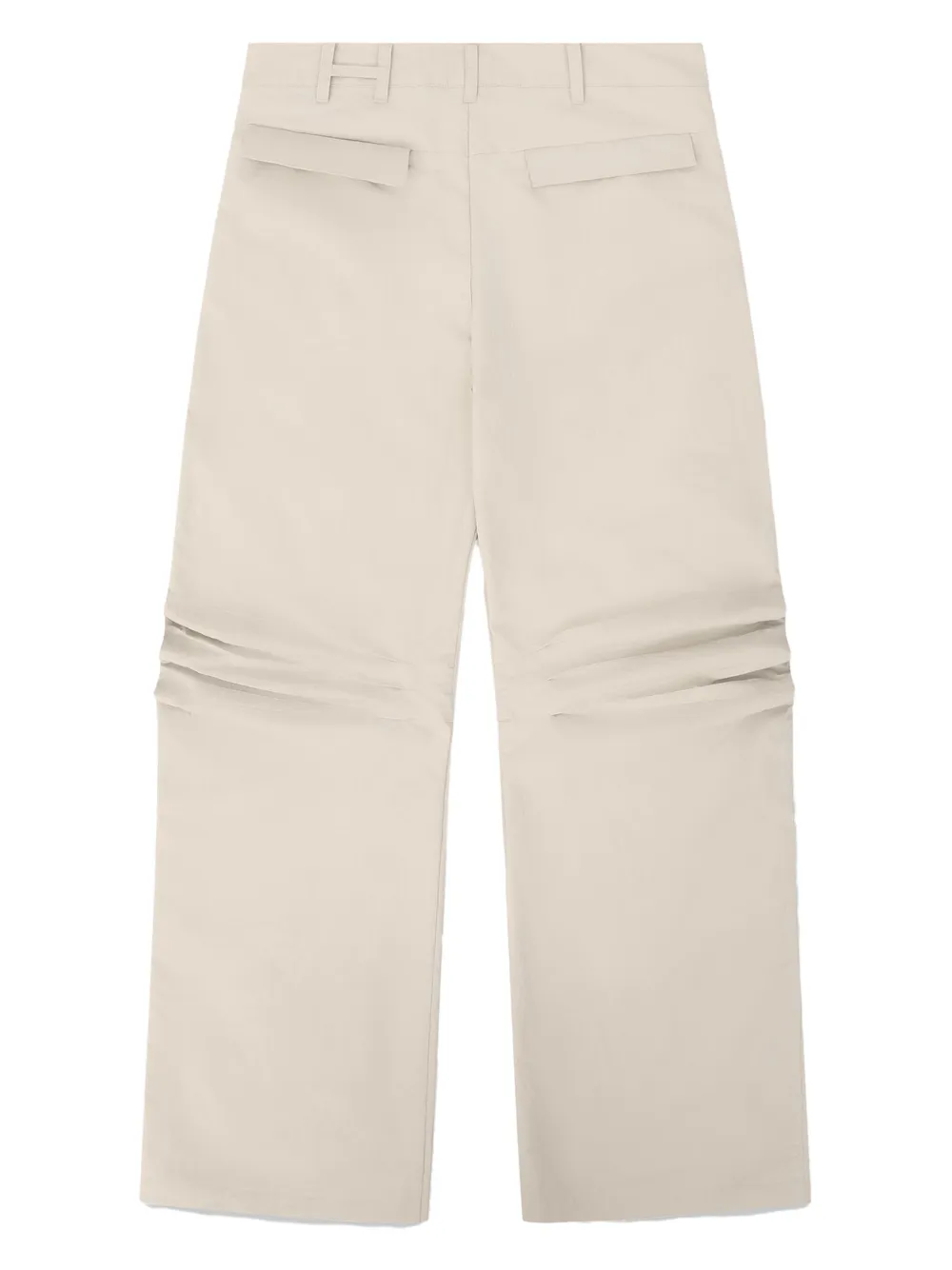 HELIOT EMIL Ferro broek met geplooid vlak - Beige