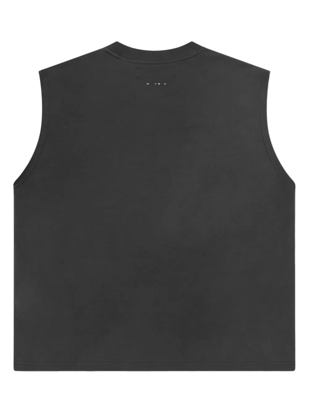 HELIOT EMIL Katoenen top met print - Grijs