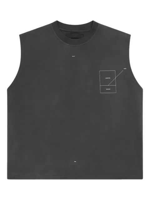 HELIOT EMIL graphic-print cotton top