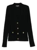 CHIARA BONI La Petite Robe ribbed cardigan - Black