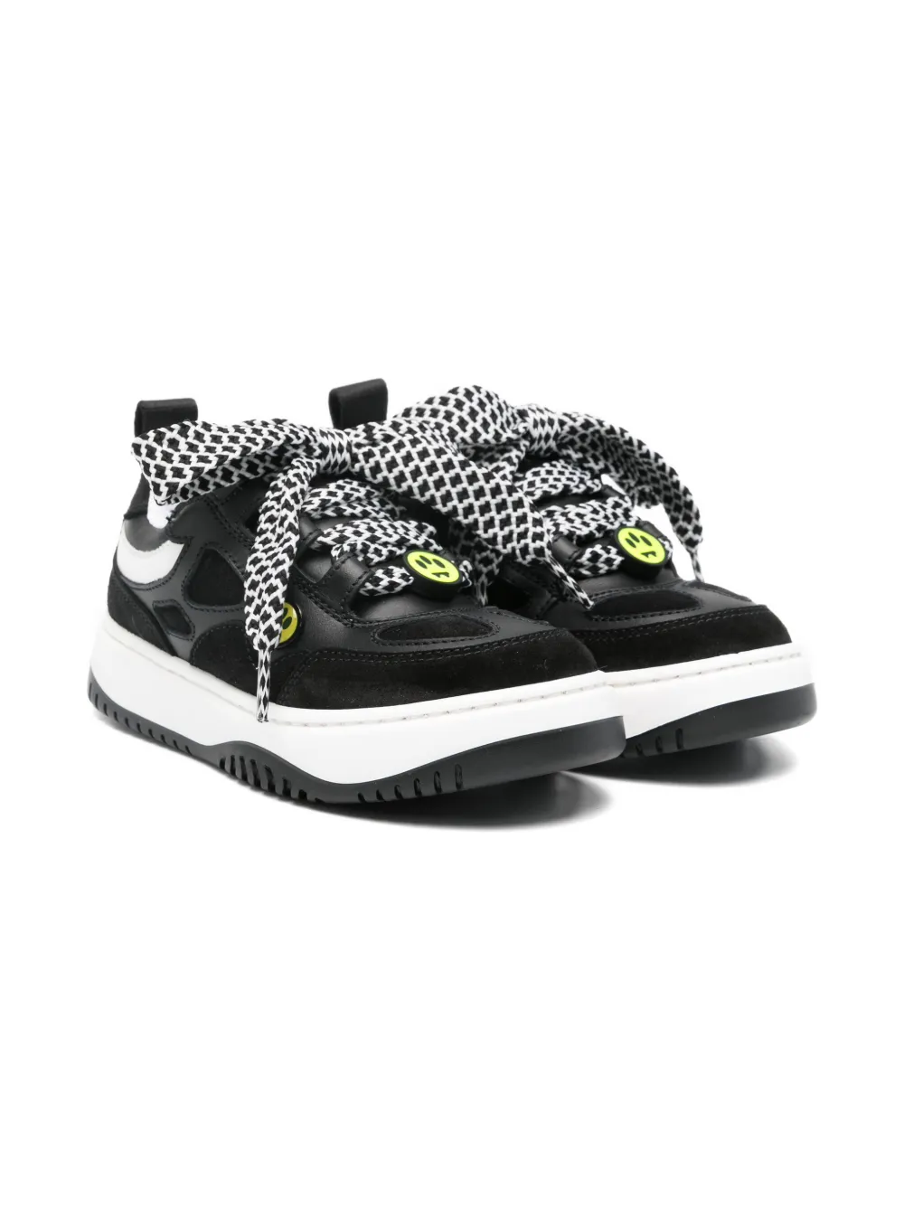 Barrow kids logo-detail sneakers | Black | Image 1