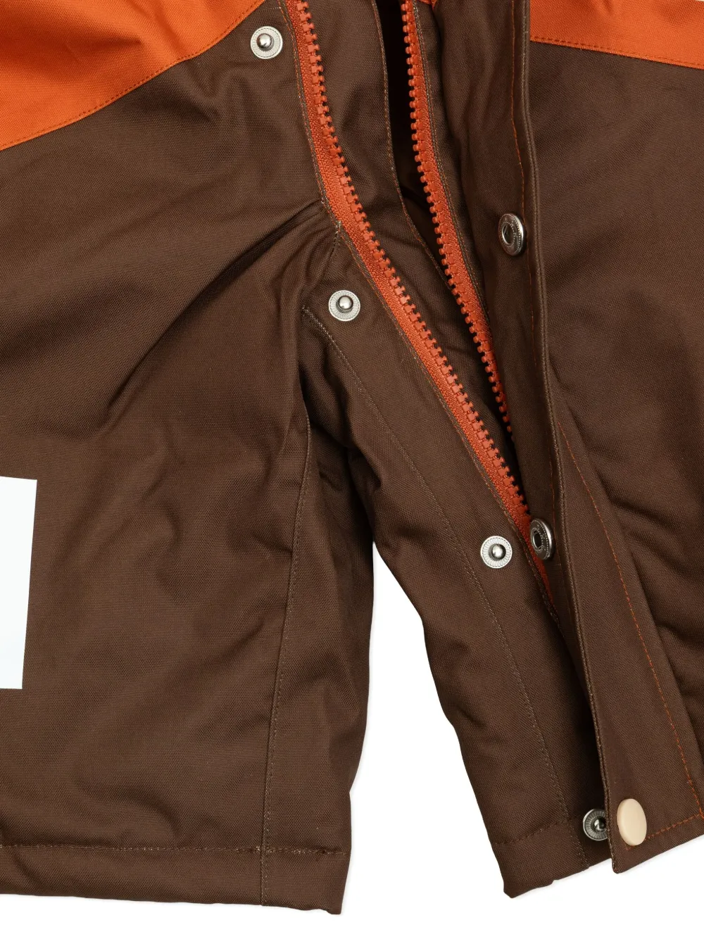 Tiny Cottons Jumpsuit met colourblocking Oranje