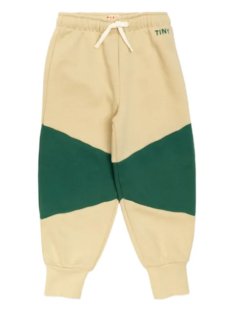 Tiny Cottons panelled cotton trousers