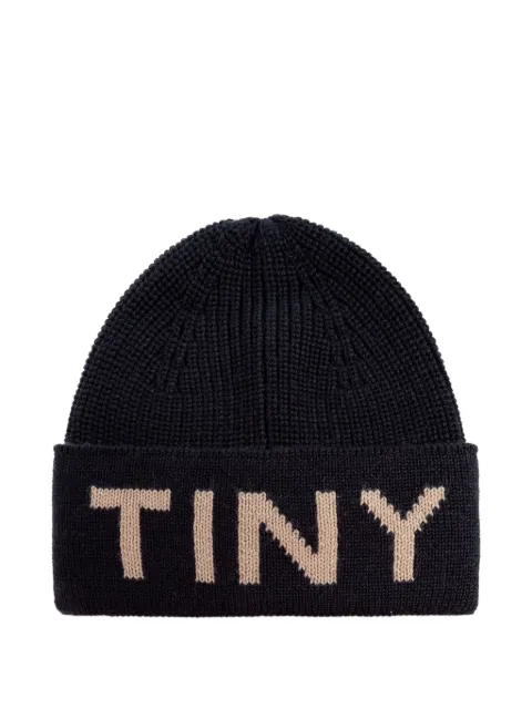 Tiny Cottons logo-detail beanie hat 