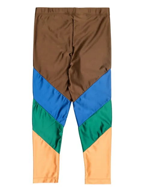 Tiny Cottons colour-block panelled leggings