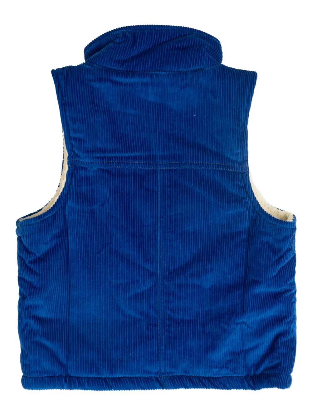 Tiny Cottons Corduroy Button-fastening Waistcoat In Blue